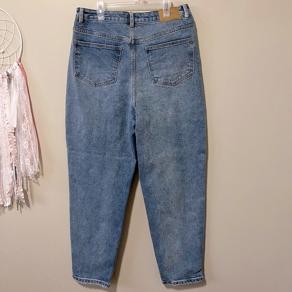 vero moda zoe super high waist mom denim jeans - Picture 14 of 14